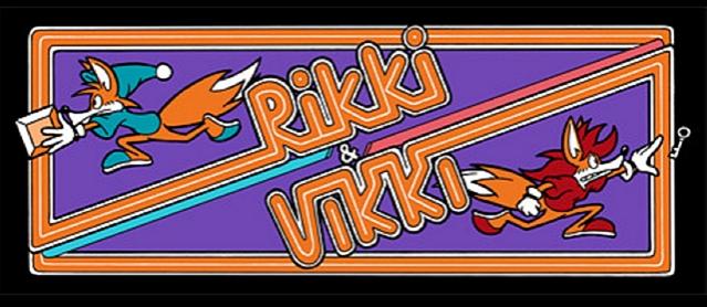 Rikki &amp;amp; Vikki - Atari 7800 - puzzle-action