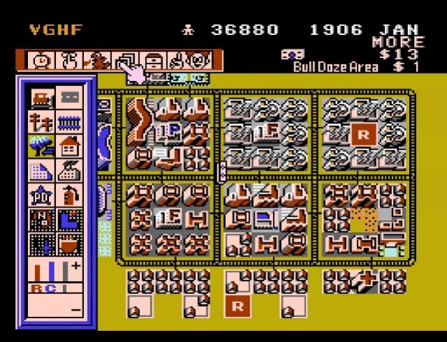 SimCity - NES prototype