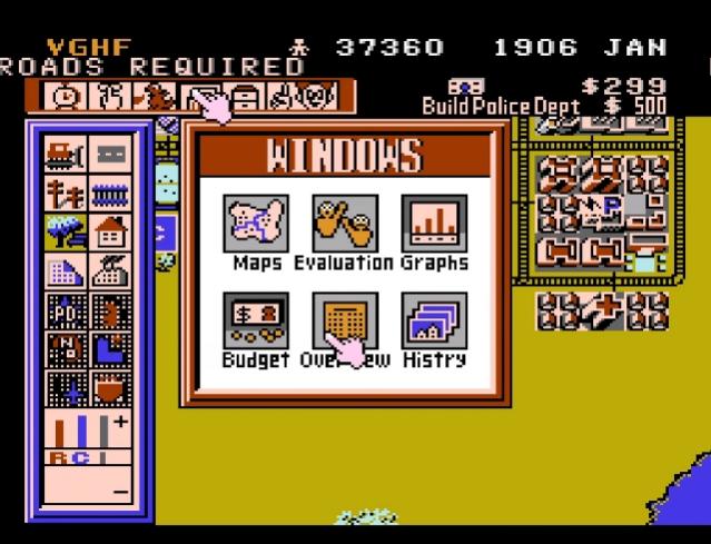 SimCity - NES prototype