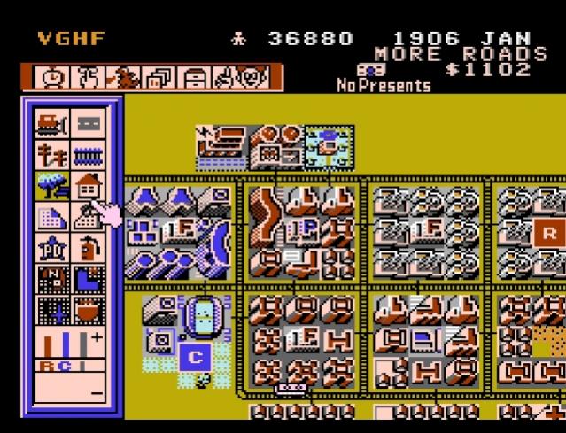 SimCity - NES prototype