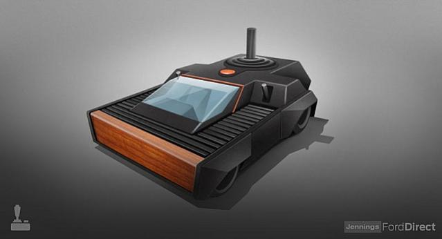 Atari 2600 - redesigned as car