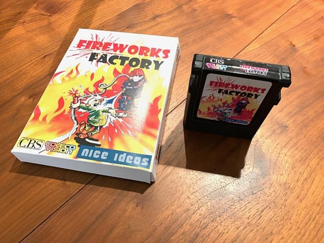 Fireworks Factory - ColecoVision - cartridge - box