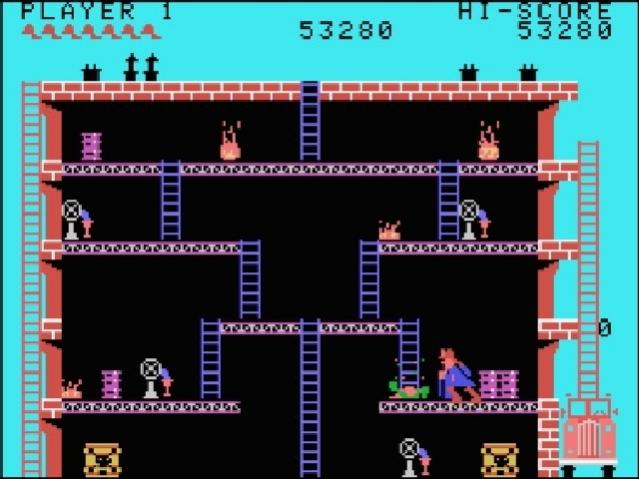 Fireworks Factory - ColecoVision - ingame