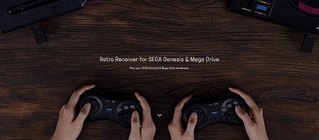 8BitDo - Retro Receiver per Sega Genesis e Mega Drive