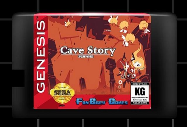 Cave Story - Mega Drive - cart - pre-release version 4