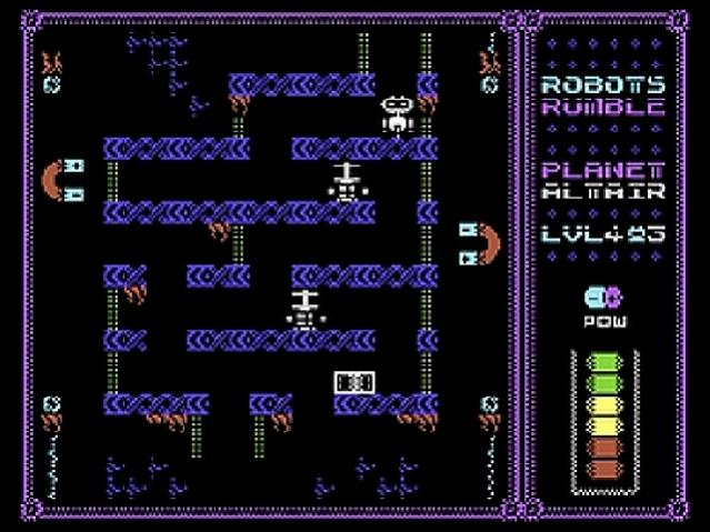 Robots Rumble - Commodore 64