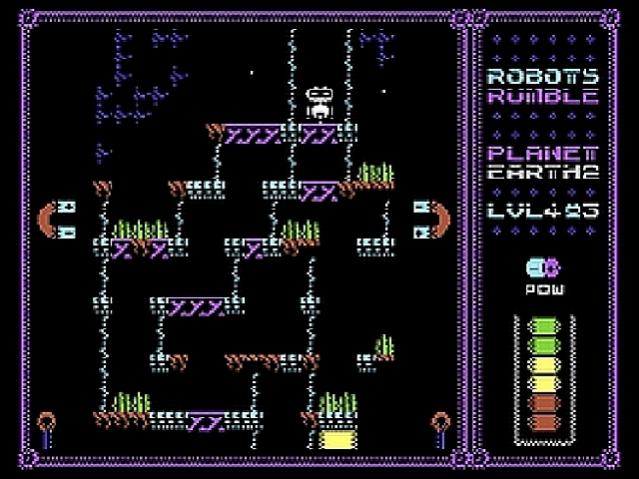 Robots Rumble - Commodore 64