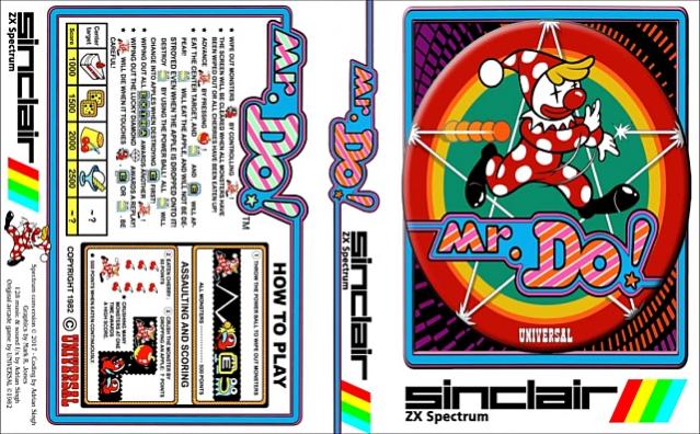 Mr. Do - ZX Spectrum - unofficial port - WIP