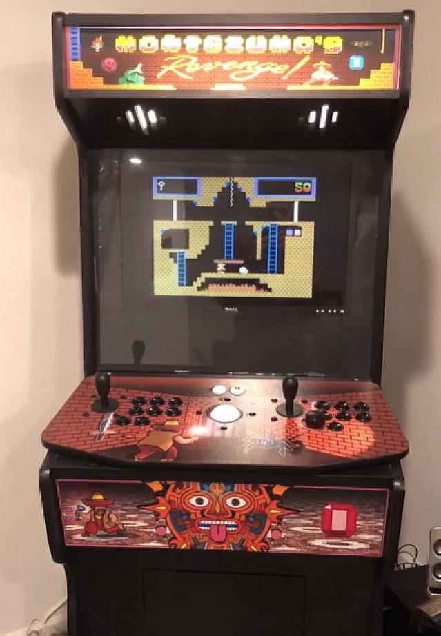 Montezuma's Revenge - arcade - cab