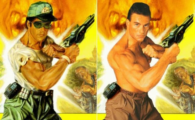 Jim Power - Amiga CD32 - cover - Van Damme