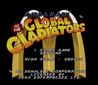 Global Gladiators - Megadrive