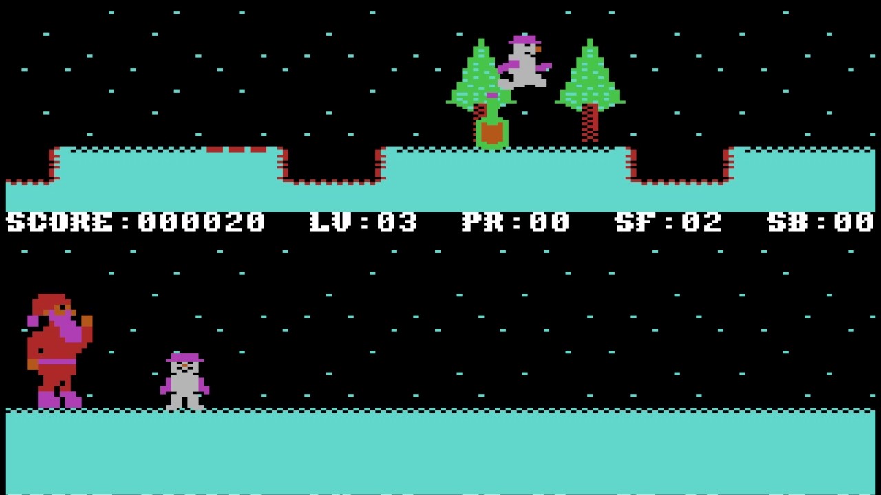 Frosty's Busy Night – C64