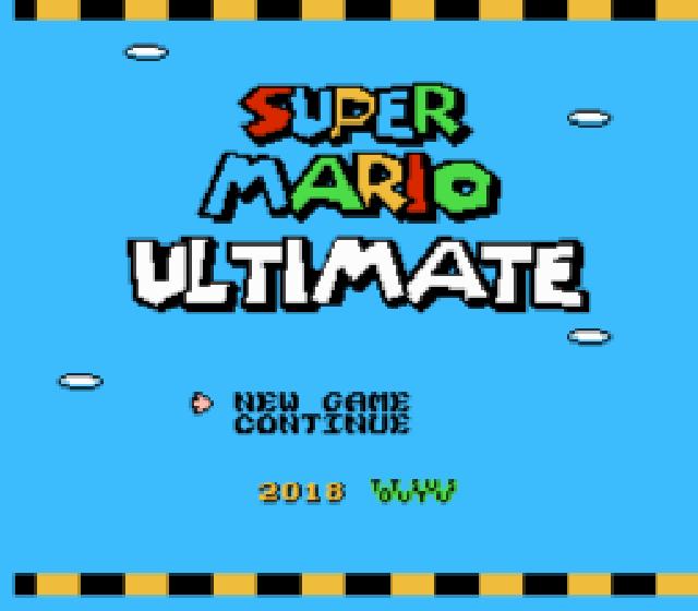 Super Mario Ultimate - Super Mario Bros 3 - NES ROM Hack