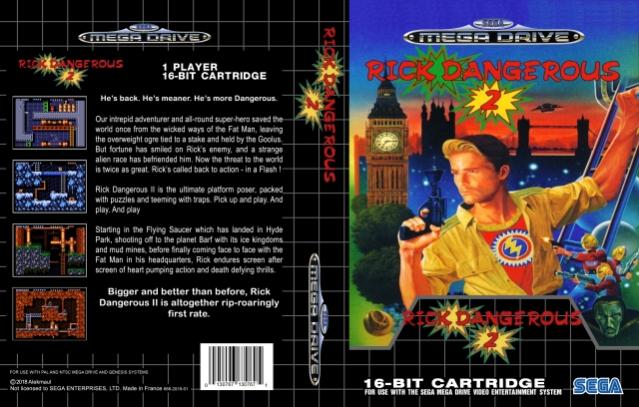 Rick Dangerous 2 - Mega Drive