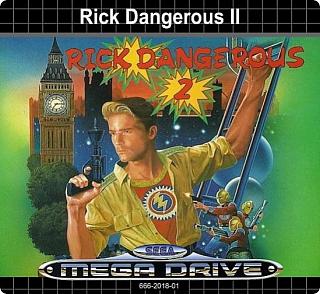 Rick Dangerous 2 - Mega Drive