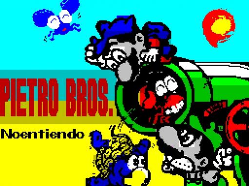 Pietro Bros. - ZX Spectrum (Demo)