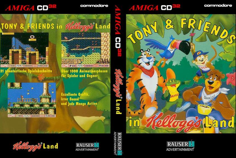 Amiga CD32 - Tony and Friends in Kellogg's Land - cover