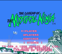 The Legend of the Mystical Ninja