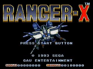 Ranger-X Megadrive