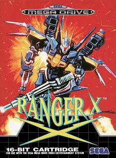 Ranger-X Megadrive cover