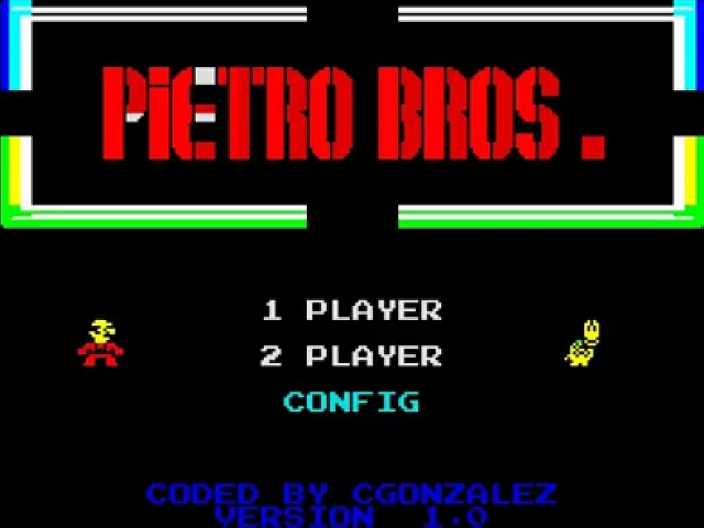 Pietro Bros. - ZX Spectrum