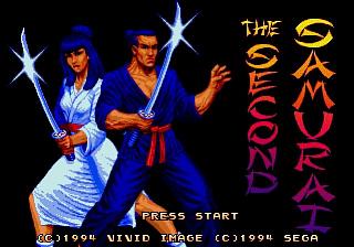 The Second Samurai - Megadrive