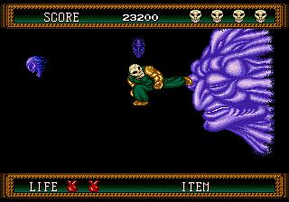 Splatterhouse 2 Megadrive