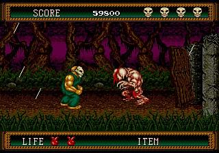 Splatterhouse 2 Megadrive