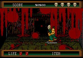 Splatterhouse 2 Megadrive