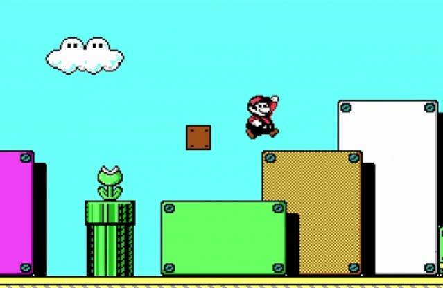 Super Mario Bros. 3 Demo (1990) - PC MS-DOS