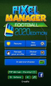 Pixel Manager Football 2020