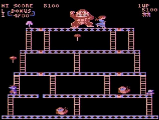 Donkey Kong - Atari 8-bit / Atari 5200 Arcade hack