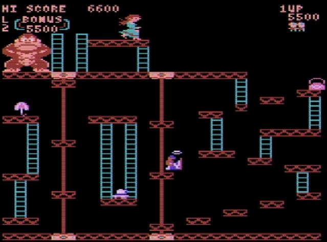 Donkey Kong - Atari 8-bit / Atari 5200 Arcade hack