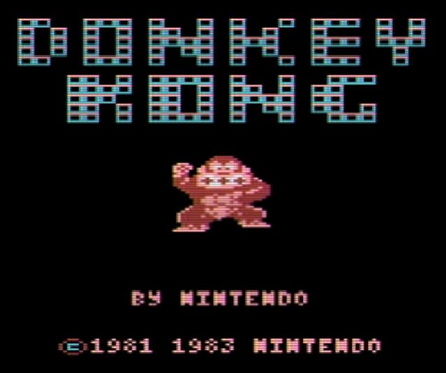 Donkey Kong - Atari 8-bit / Atari 5200 Arcade hack