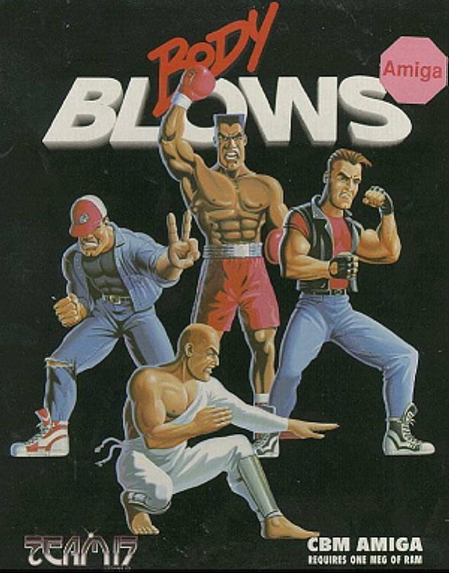 Body Blows (Amiga) - cover